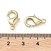 Brass Lobster Claw Clasps KK-H256-03G-01-3