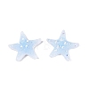 Transpant Resin & Paillette Decoden Cabochons CRES-Q222-01F-2