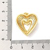 Mother's Day Brass Micro Pave Clear Cubic Zirconia Pendants FIND-Z041-20L-3