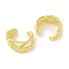 Brass Cuff Earrings for Women EJEW-I305-14G-2