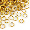 Aluminum Wire Open Jump Rings ALUM-R005-0.8x6-14-1