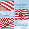 1Pc Stripe Polyester Chair Replacement Fabric AJEW-GF0014-50A-3