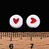 Opaque Acrylic Beads X-ACRP-T004-02A-3