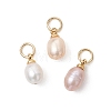 Natural Cultured Freshwater Pearl Pendants X-PALLOY-JF05172-01-1