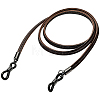 Leather Eyeglass Necklace Strap AJEW-CL0005-06A-1