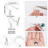 100Pcs 304 Stainless Steel French Earring Hooks STAS-SC0004-64-2