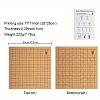 Square Cork Crochet Blocking Board for Handmade DIY Knitting & Crochet PW-WGF4543-02-1