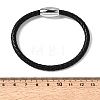 Adjustable Imitation Cord Bracelets for Women Men BJEW-F532-01P-5