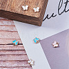 Light Gold Plated Alloy Enamel Charms PALLOY-CJ0007-05-5