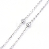 3Pcs 304 Stainless Steel Satellite Chains Eyeglasses Chains AJEW-DJ0003-46-3