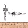 Tibetan Style Alloy Pendant X-FIND-A042-27P-2