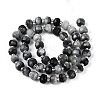 Natural Eagle Eye Stone Beads Strands G-T144-A01-03-3