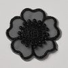 Organza Embroidery Sew on Appliques PATC-WH0008-61A-1