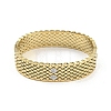 304 Stainless Steel Pave Crystal Rhinestone Hollow Out Hinged Bangles for Women BJEW-D044-07A-G-2