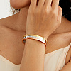 3Pcs Christmas Stainless Steel Hinged Bangles Set FR7657-2