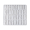 Mirror Digital Letter Full Version 26 English Pendant Birthday Cake Insert Card Letter Silicone Mold PW-WG0F13C-01-5