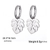 304 Stainless Steel Hoop Earrings FS-WG6A0FB-15-1
