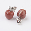 Natural Red Jasper Pendants X-G-G742-06P-2
