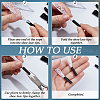 150Pcs Brass Aglets for Shoelaces KK-CY0001-14EB-6
