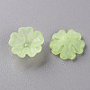 Transparent Frosted Acrylic Bead Caps X-MACR-S371-04A-728-2