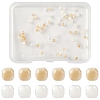 60Pcs 2 Colors Natural Trochid Shell/Trochus Shell Beads BSHE-YW0001-24-1