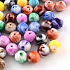 Opaque Acrylic Beads SACR-R853-12mm-M-1