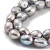 Dyed Natural Cultured Freshwater Pearl Beads Strands PEAR-P062-28D-4