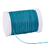 Waxed Polyester Cord YC-WH0018-01F-1