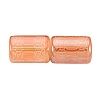 Electroplate Glass Beads EGLA-Q137-01A-O01-1