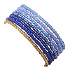 7Pcs Glass Seed Beads Stretch Bracelets for Women BJEW-MZ00265-4