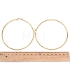 304 Stainless Steel Big Hoop Earrings EJEW-F188-24G-G-3