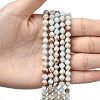 Synthetic Shoushan Stone Beads Strands G-Z119-A01-01B-2