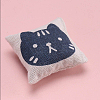 Mini Cotton Cat Pattern Pillow Cushions MIMO-PW0003-023B-01-1