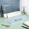 10Pcs Aluminum L-Shaped Table Card Display Frame ODIS-BC0001-42B-4