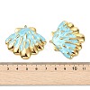 Ocean 304 Stainless Steel Enamel Pendants STAS-T076-08E-03G-3