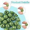 20Pcs Opaque Acrylic Beads MACR-FS0002-28A-3