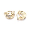 Alloy and Rhinestone Pendants PALLOY-T092-18C-G-2