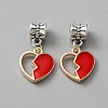 Alloy Enamel European Dangle Charms ENAM-TAC0021-01H-1