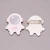 Astronaut Plastic Brooch for Backpack Clothes JEWB-TAC0007-03-1