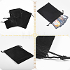 CREATCABIN 40Pcs 4 Style Rectangle Velvet Pouches TP-CN0001-02-6