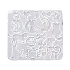 Kitten Earrings Pendants DIY Silicone Mold DIY-Q033-08C-2