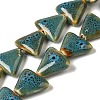 Handmade Porcelain Beads Strands PORC-P028-01A-2