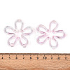 Plated UV Acrylic Beads TACR-S161-04A-4