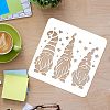 Large Plastic Reusable Drawing Painting Stencils Templates DIY-WH0202-076-3