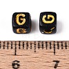 Opaque Acrylic Beads SACR-T035-20G-3