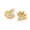 Brass Micro Pave Cubic Zirconia Pendants KK-A291-11F-G-2