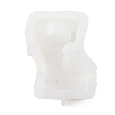 S Shape DIY Silicone Candle Molds SIL-F019-02A-1