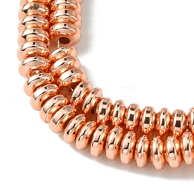 Electroplated Synthetic Non-Magnetic Hematite Beads Strands G-H020-J01-01-1
