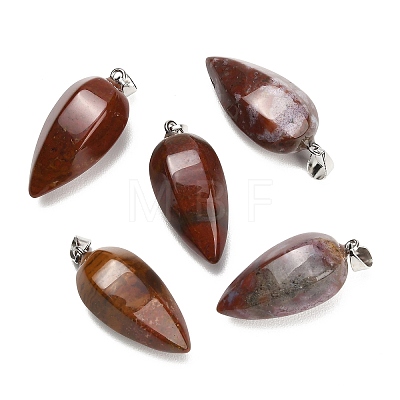 Natural & Synthetic Mixed Stone Pendants GG-K002-16-1