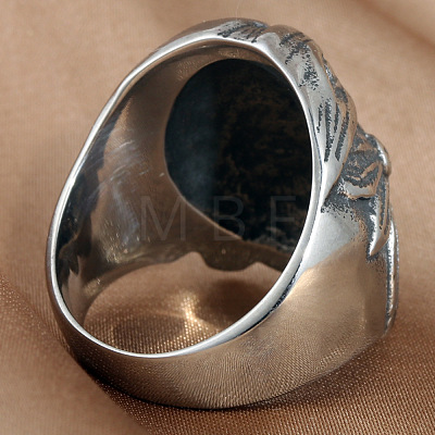 304 Stainless Steel Finger Rings for Men FS-WGBFDD8-02-1